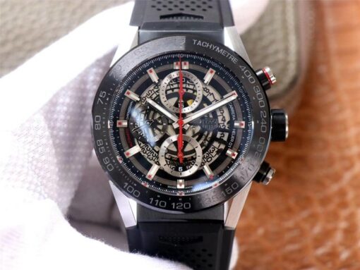 Replica TAG Heuer Carrera CAR2A1Z.FT6044 XF Factory Black Dial - Buy Replica Watches