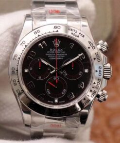 Rolex Daytona Cosmograph 116509-78599 Noob Factory Black Dial Replica Watch