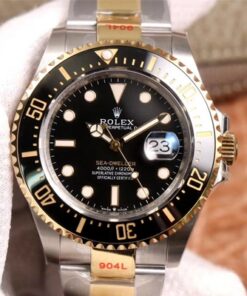 Rolex Sea Dweller M126603 V3 GM Factory Rose Gold Black Dial Replica Watch