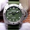 Panerai Submersible Verde Militare PAM1055 VS Factory Matte-Green Dial Replica Watch