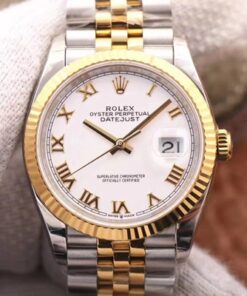Rolex Datejust M126233-0029 EW Factory White Dial Replica Watch