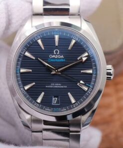 Omega Seamaster 220.10.41.21.03.001 VS Factory Blue Dial Replica Watch