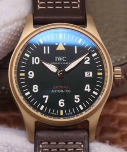 IWC Pilot Spitfire IW326802 MKS Factory Black Dial Replica Watch