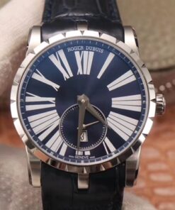 Roger Dubuis Excalibur DBEX0535 PF Factory Blue Dial Replica Watch