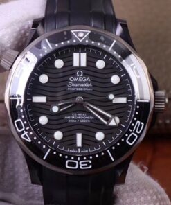 Omega Seamaster Diver 300M Black Ceramic 210.92.44.20.01.001 VS Factory Black Dial Replica Watch
