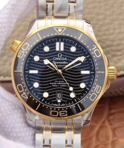 Omega Seamaster Diver 300M 210.20.42.20.01.002 VS Factory Black Dial Replica Watch