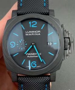 Panerai Luminor Marina Carbotech PAM01661 VS Factory Black Dial Replica Watch