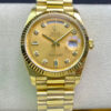 Replica Rolex Day-Date M128238-0008 Yellow Gold EW Factory Champagne Dial - Buy Replica Watches