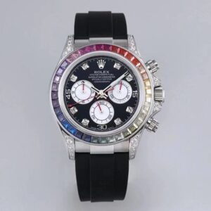 Replica BL Factory Rolex Daytona 116599RBOW Black Dial - Buy Replica Watches