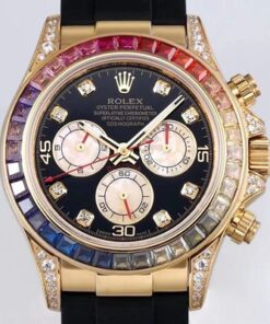 Replica BL Factory Rolex Daytona 116598RBOW Yellow Gold - Buy Replica Watches