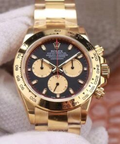 Replica Noob Factory Rolex Daytona M116508-0009 Black Dial - Buy Replica Watches