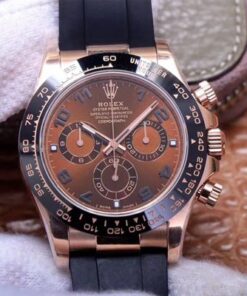 Replica Noob Factory Rolex Daytona M116515LN-0015 Brown Dial - Buy Replica Watches