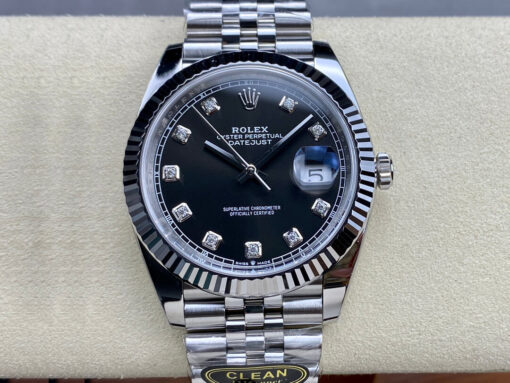 Replica Clean Factory Rolex Datejust M126334-0012 Black Dial - Buy Replica Watches