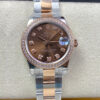 Replica EW Factory Rolex Datejust M278381RBR-0027 31MM Brown Dial - Buy Replica Watches