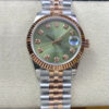 Replica EW Factory Rolex Datejust 31MM Rose Gold Green Dial - Buy Replica Watches