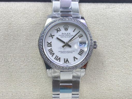 Replica EW Factory Rolex Datejust M278384RBR-0013 31MM White Dial - Buy Replica Watches