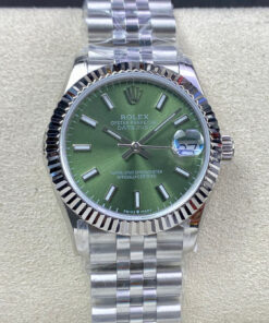 Replica EW Factory Rolex Datejust M278274-0018 31MM Green Dial - Buy Replica Watches