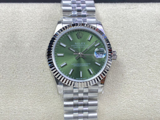 Replica EW Factory Rolex Datejust M278274-0018 31MM Green Dial - Buy Replica Watches