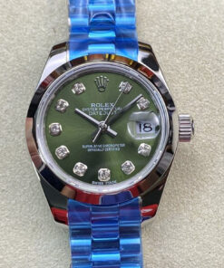 Replica BP Factory Rolex Datejust 28MM Green Dial - Buy Replica Watches