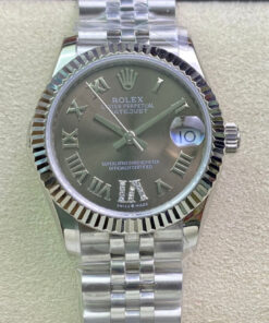 Replica EW Factory Rolex Datejust M278274-0028 31MM Gray Dial - Buy Replica Watches