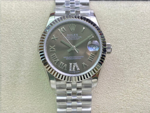 Replica EW Factory Rolex Datejust M278274-0028 31MM Gray Dial - Buy Replica Watches