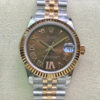 Replica EW Factory Rolex Datejust M278271-0004 31MM Brown Dial - Buy Replica Watches