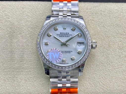 Replica TW Factory Rolex Datejust M278384RBR-0008 Mother-Of-Pearl Dial - Buy Replica Watches