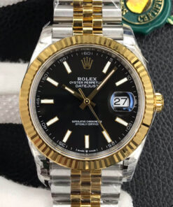 Replica VS Factory Rolex Datejust M126333-0014 Black Dial - Buy Replica Watches