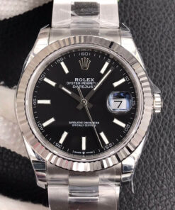 Replica VS Factory Rolex Datejust M126334-0017 Black Dial - Buy Replica Watches