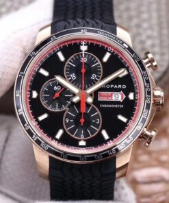 Replica V7 Factory Chopard Classic Racing Chronograph 161293-5001 Black Dial - Buy Replica Watches