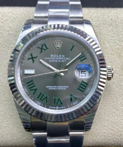 Replica EW Factory Rolex Datejust M126334-0021 41MM Grey Dial - Buy Replica Watches