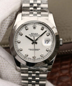 Replica EW Factory Rolex Datejust M126300 Diamond-set Dial - Buy Replica Watches