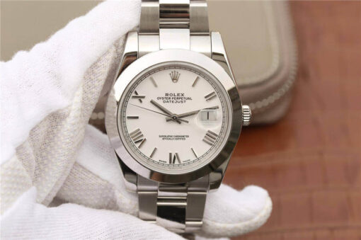 Replica EW Factory Rolex Datejust 41MM White Dial - Buy Replica Watches