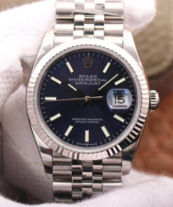 Replica EW Factory Rolex Datejust M126234-0017 Blue Dial - Buy Replica Watches