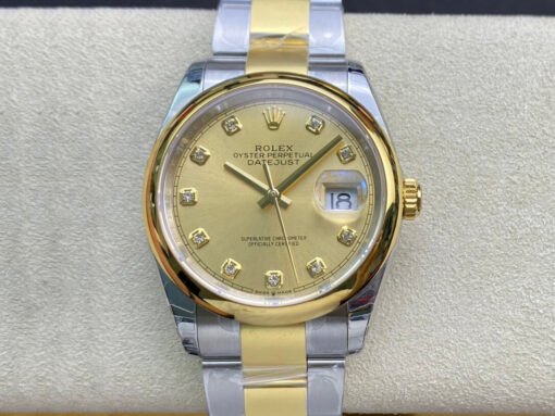 Replica EW Factory Rolex Datejust M126203-0018 Champagne Dial - Buy Replica Watches