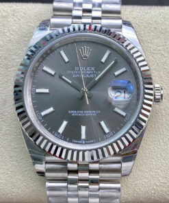 Replica EW Factory Rolex Datejust M126334-0014 Grey Dial - Buy Replica Watches