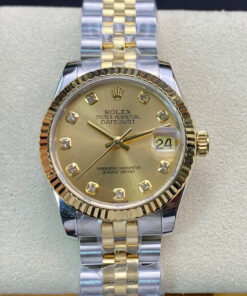 Replica EW Factory Rolex Datejust M278273-0026 31MM Champagne Dial - Buy Replica Watches