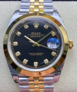 Replica EW Factory Rolex Datejust M126303-0006 Black Dial - Buy Replica Watches