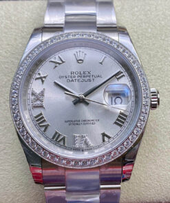 Replica EW Factory Rolex Datejust M126284RBR-0022 Silver Dial - Buy Replica Watches