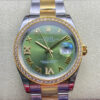Replica EW Factory Rolex Datejust M126283RBR-0012 Green Dial - Buy Replica Watches