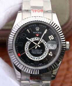 Replica Noob Factory Rolex Sky Dweller 326939 Black Dial - Buy Replica Watches