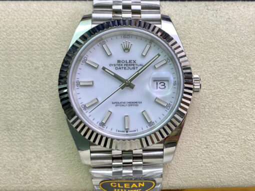 Replica Clean Factory Rolex Datejust M126334-0010 White Dial - Buy Replica Watches