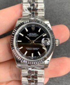 Replica GS Factory Rolex Datejust M178274-0004 Black Dial - Buy Replica Watches