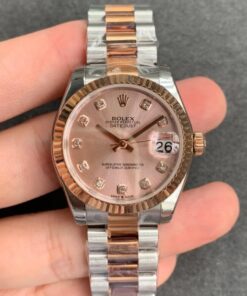 Replica GS Factory Rolex Datejust M278271-0023 Rose Gold Dial - Buy Replica Watches