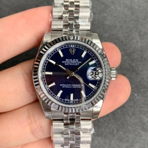 Replica GS Factory Rolex Datejust M178274-0037 Blue Dial - Buy Replica Watches