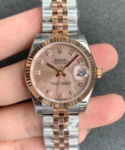 Replica GS Factory Rolex Datejust M278271-0024 Rose Gold Dial - Buy Replica Watches