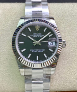 Replica EW Factory Rolex Datejust M178274-0034 31MM Black Dial - Buy Replica Watches