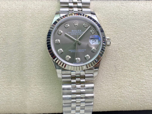 Replica EW Factory Rolex Datejust M278274-0008 31MM Grey Dial - Buy Replica Watches