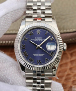 Replica GM Factory Rolex Datejust 36MM Blue Dial - Buy Replica Watches