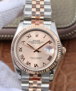 Replica GM Factory Rolex Datejust 116231 36MM Pink Dial - Buy Replica Watches